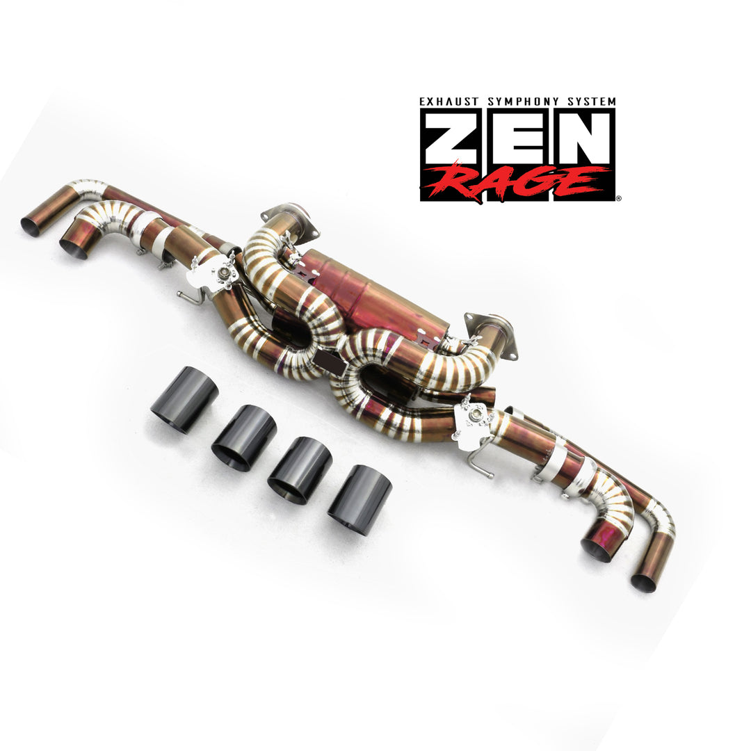 Zen-Rage Valvetronic Exhaust System for Aston Martin Vantage 2018-2020 4.0T V8