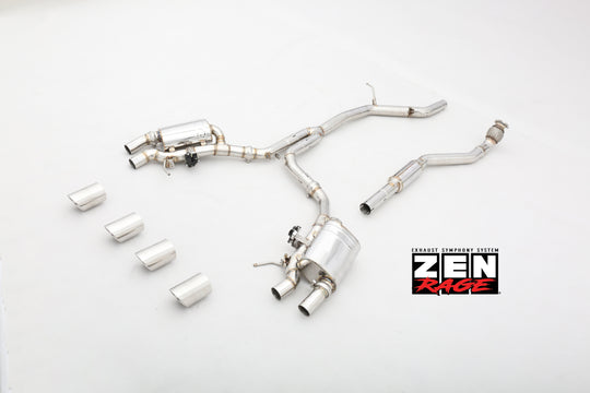 Zen-Rage Valvetronic Exhaust System for Porsche Macan 2.0T