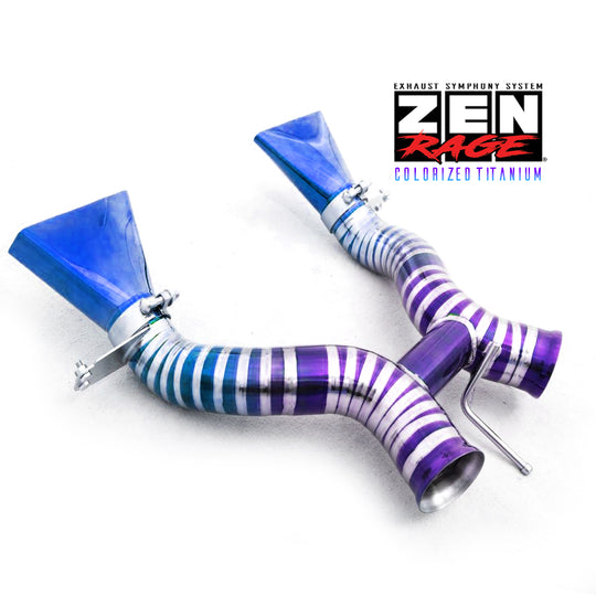 Zen-Rage Valvetronic Exhaust System for McLaren 650S 2014–2017 3.8 L twin-turbo M838T V8