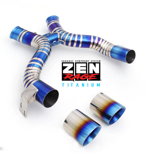 Zen-Rage Valvetronic Exhaust System for McLaren 675LT 2015 3.8T