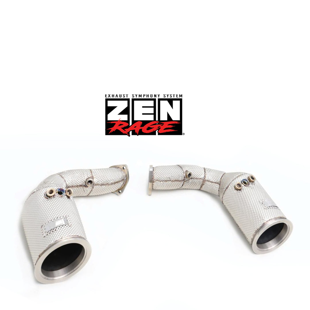 Zen-Rage Valvetronic Exhaust System for Audi RSQ8 4MN 2021 4.0T