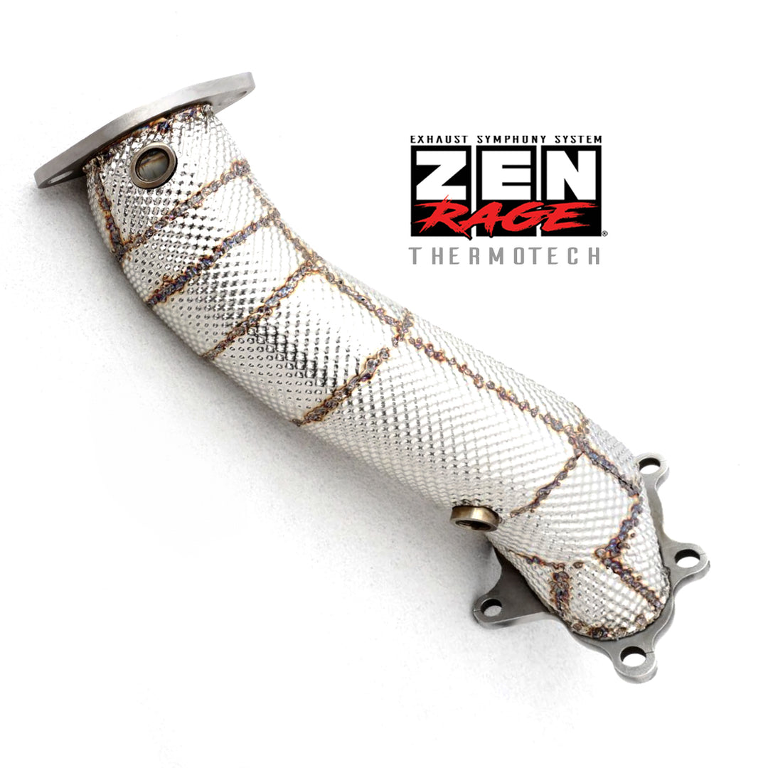 Zen-Rage Valvetronic Exhaust System for Nissan GTR 2007-2018 120mm Tips SS304 90/90/102mm pipe size