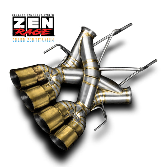 Zen-Rage Valvetronic Exhaust System for McLaren 765LT 2020-2021 4.0L