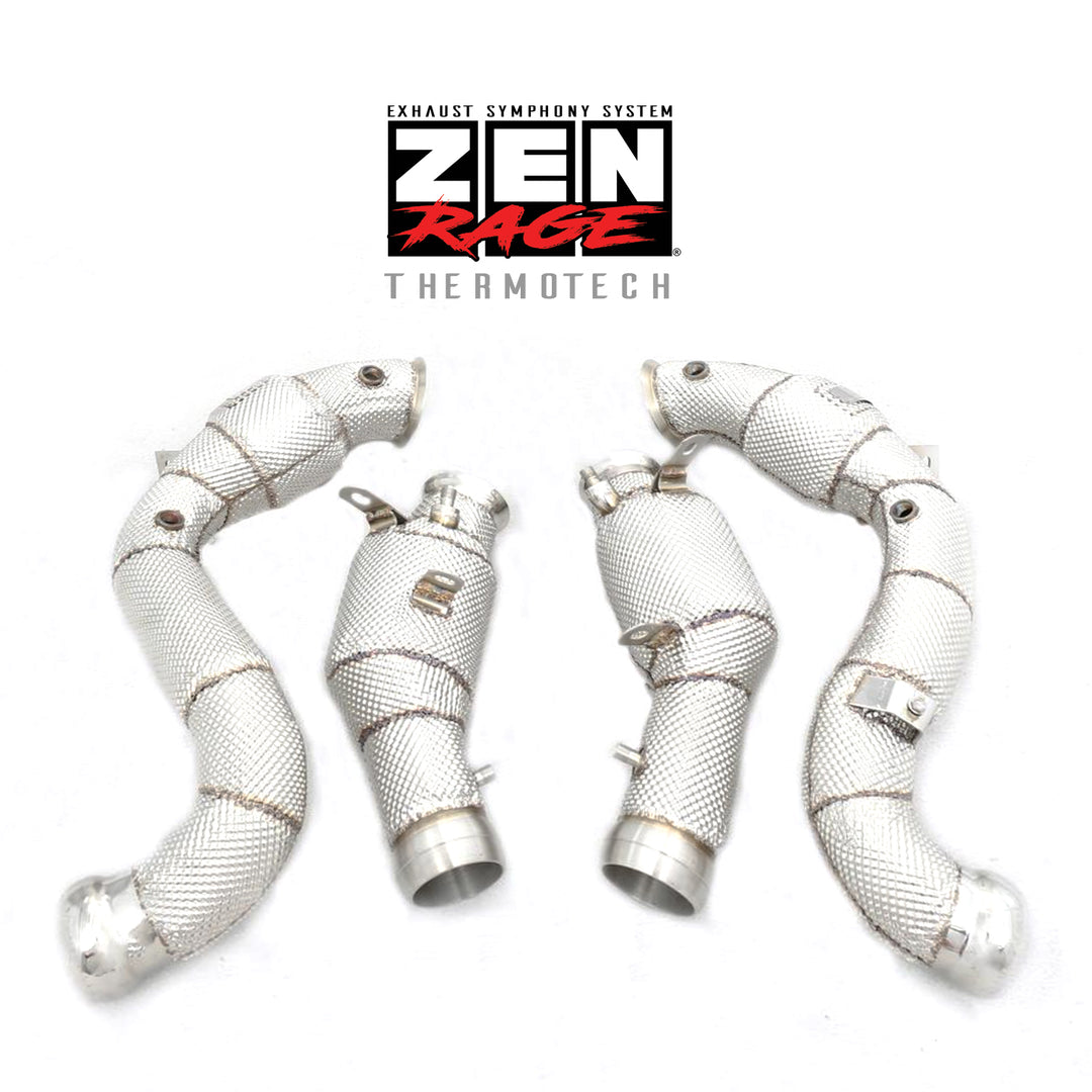 Zen-Rage Valvetronic Exhaust System for Mercedes Benz AMG (W205) C43 AMG 2020-2021 3.0T