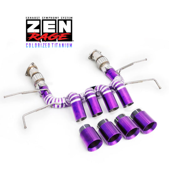 Zen-Rage Valvetronic Exhaust System for Chevrolet Corvette C8 Z06 2020-2023 6.2L