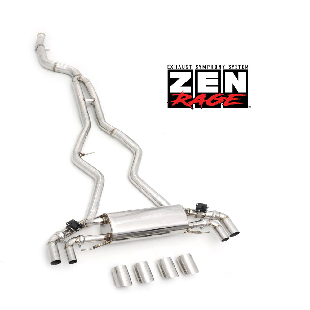 Zen-Rage Valvetronic Exhaust System for BMW 4 Series M440i 2022 3.0T