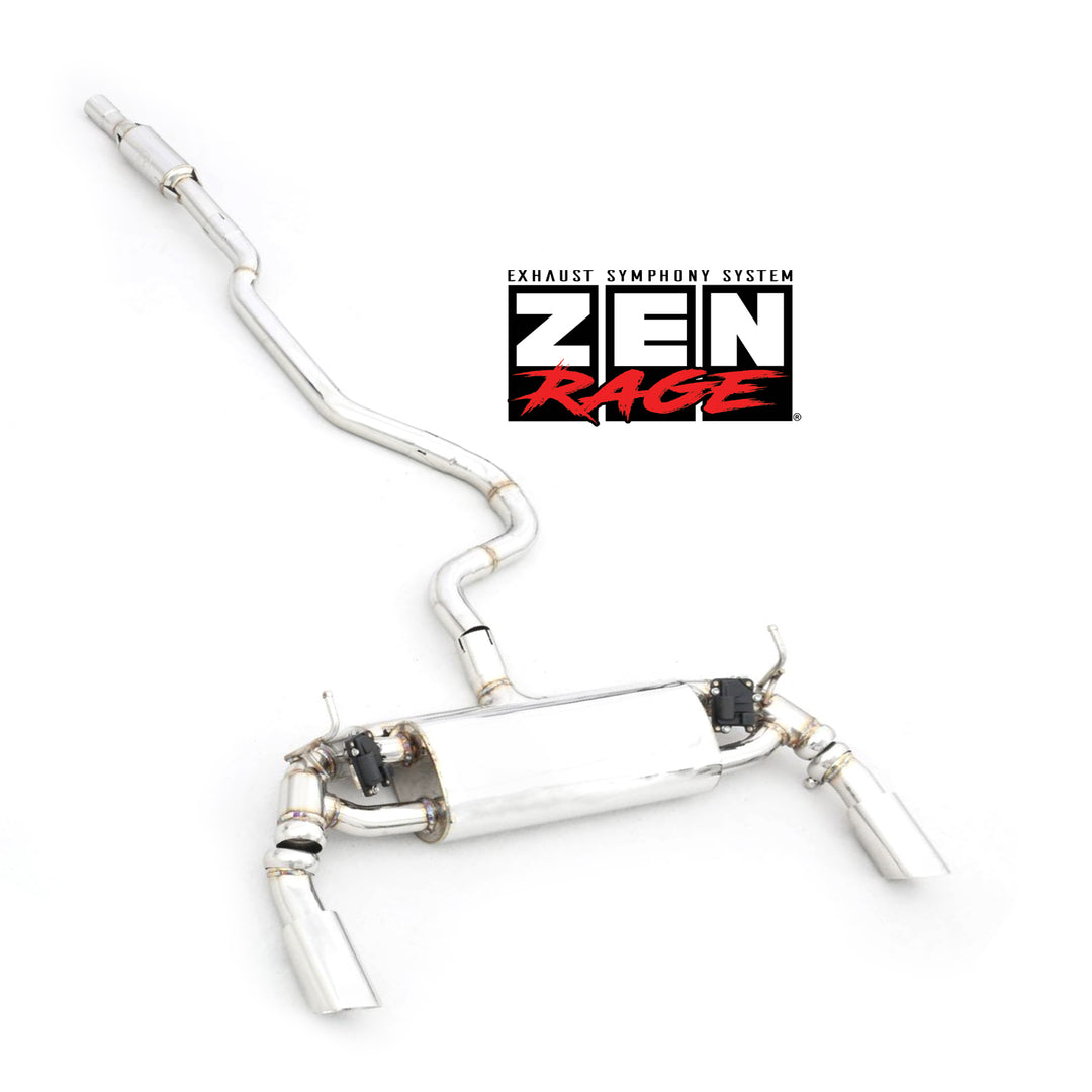 Zen-Rage Valvetronic Exhaust System for JEEP Cherokee 2.4 all wheel drive