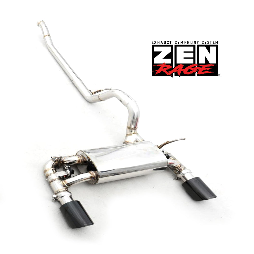 Zen-Rage Valvetronic Exhaust System for JEEP Wrangler 2018 JL 2.0T