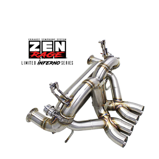 Zen-Rage Valvetronic Exhaust System for Lamborghini Aventador LP700-4 2011-2018 6.5L V12