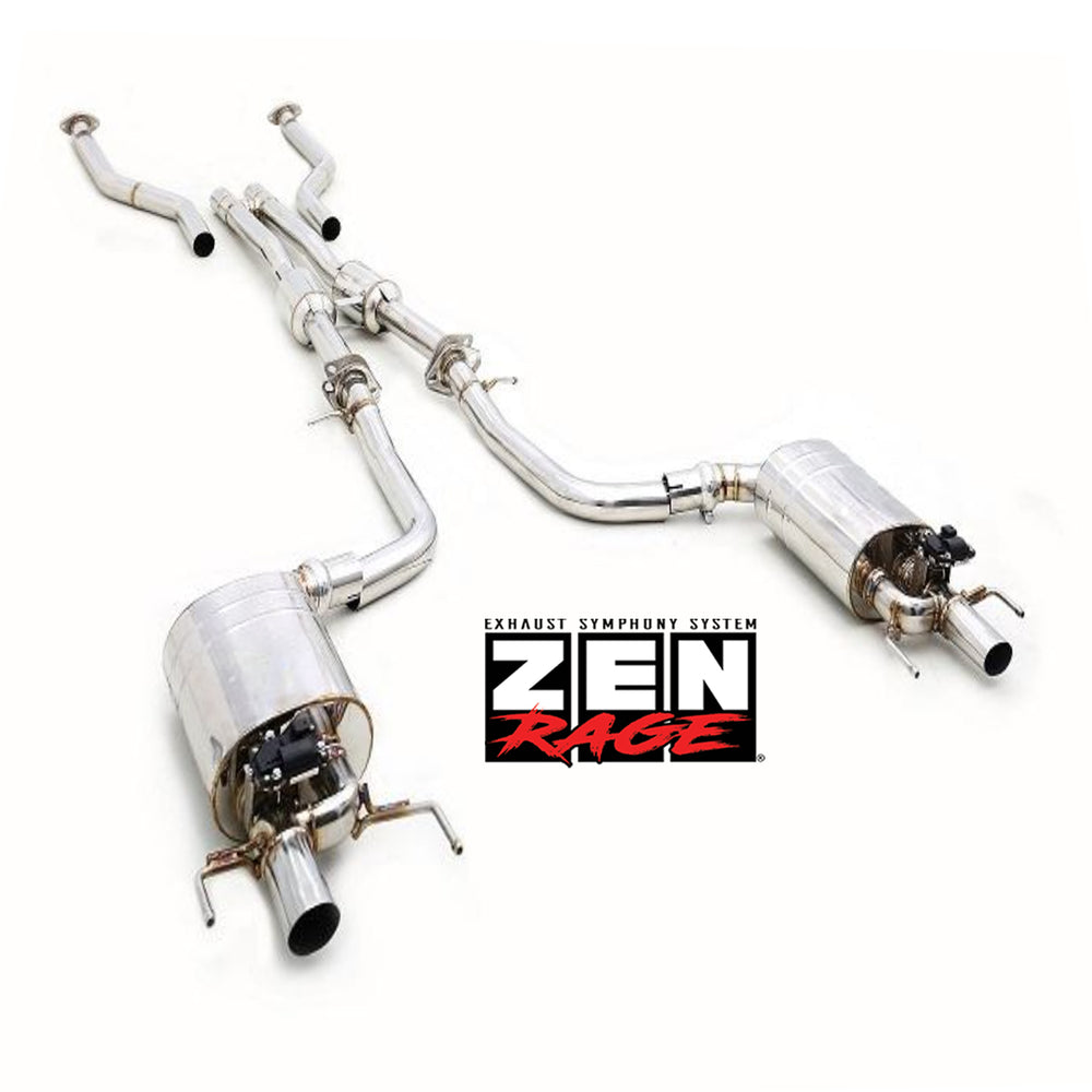 Zen-Rage Valvetronic Exhaust System for Lexus LS350 2018+ 3.5