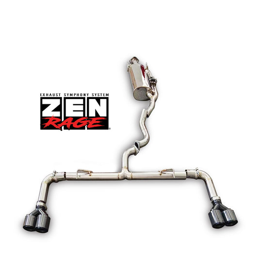 Zen-Rage Valvetronic Exhaust System for Lexus IS200T RC200T IS300 2015-2017 2.0T