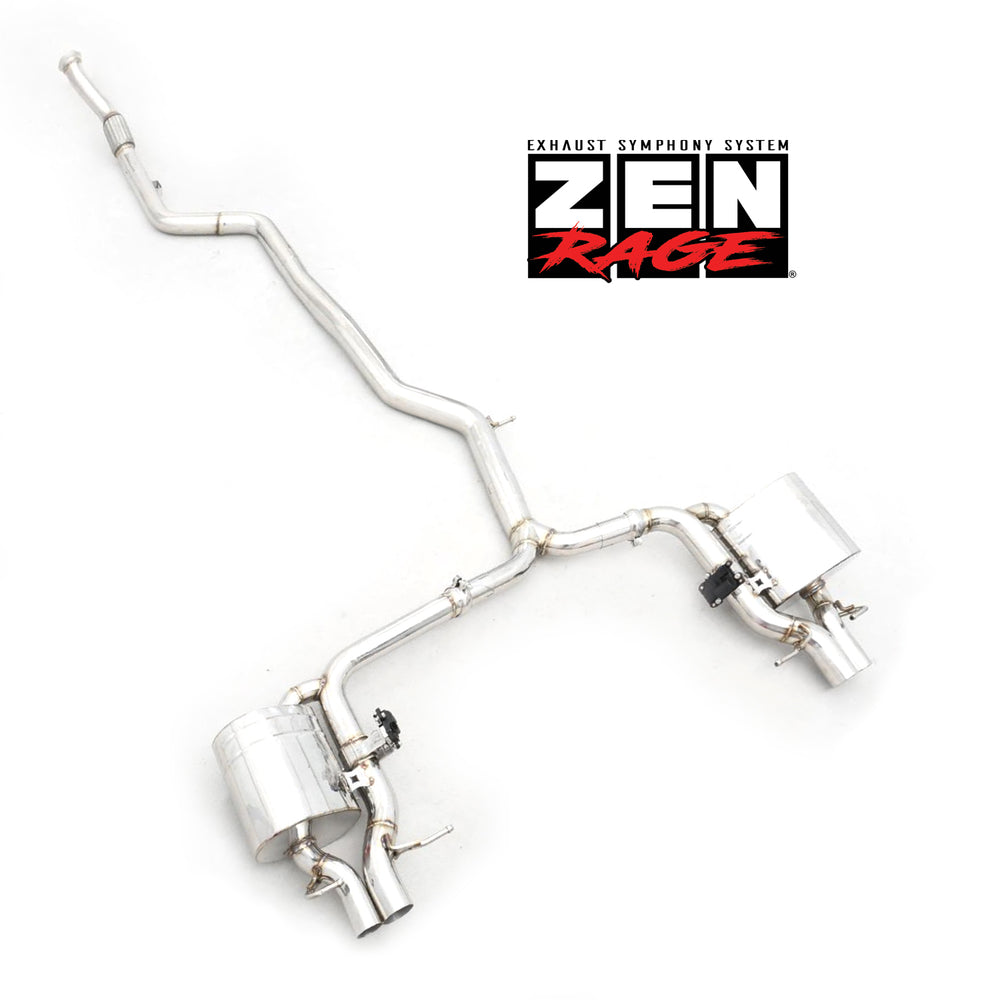 Zen-Rage Valvetronic Exhaust System for Mercedes Benz C CLASS (W203) C200K 2004 1.8T