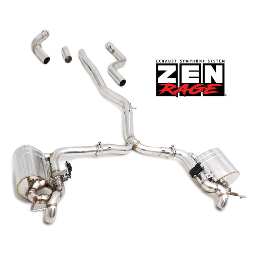 Zen-Rage Valvetronic or Sport Exhaust System for Mercedes Benz E CLASS (A207) (C207) E320 E400 2014-2016 3.0T