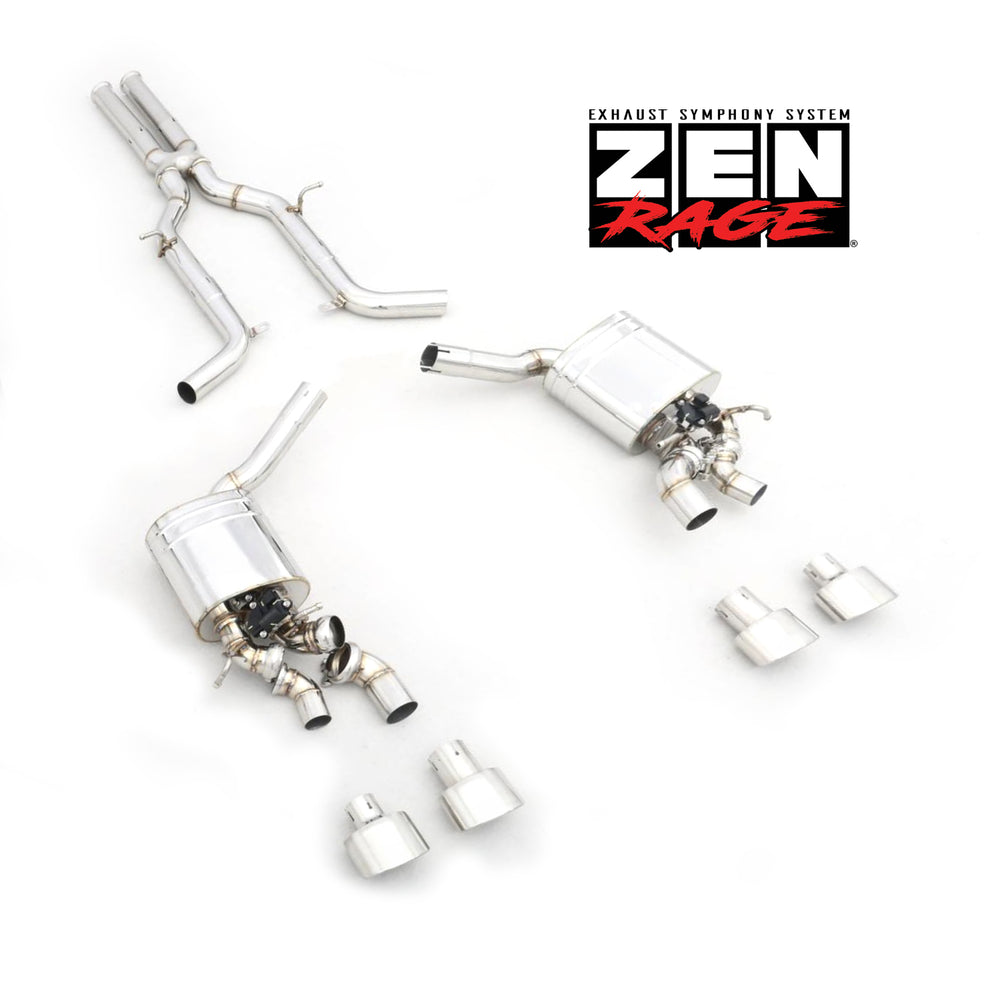 Zen-Rage Valvetronic Exhaust System for Mercedes Benz AMG (W204) C63 AMG 2012-2015 6.2