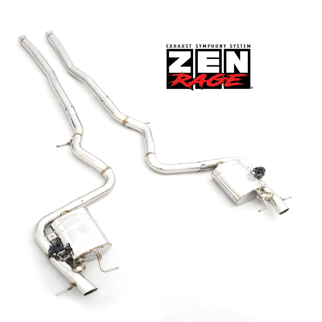 Zen-Rage Valvetronic or Sport Exhaust System for Mercedes Benz S CLASS (W222) S320 S400 S450 S500 2014+ 3.0T, Saloon