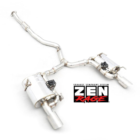 Zen-Rage Valvetronic Exhaust System for Subaru Forester 2008-2009 2.0/2.5