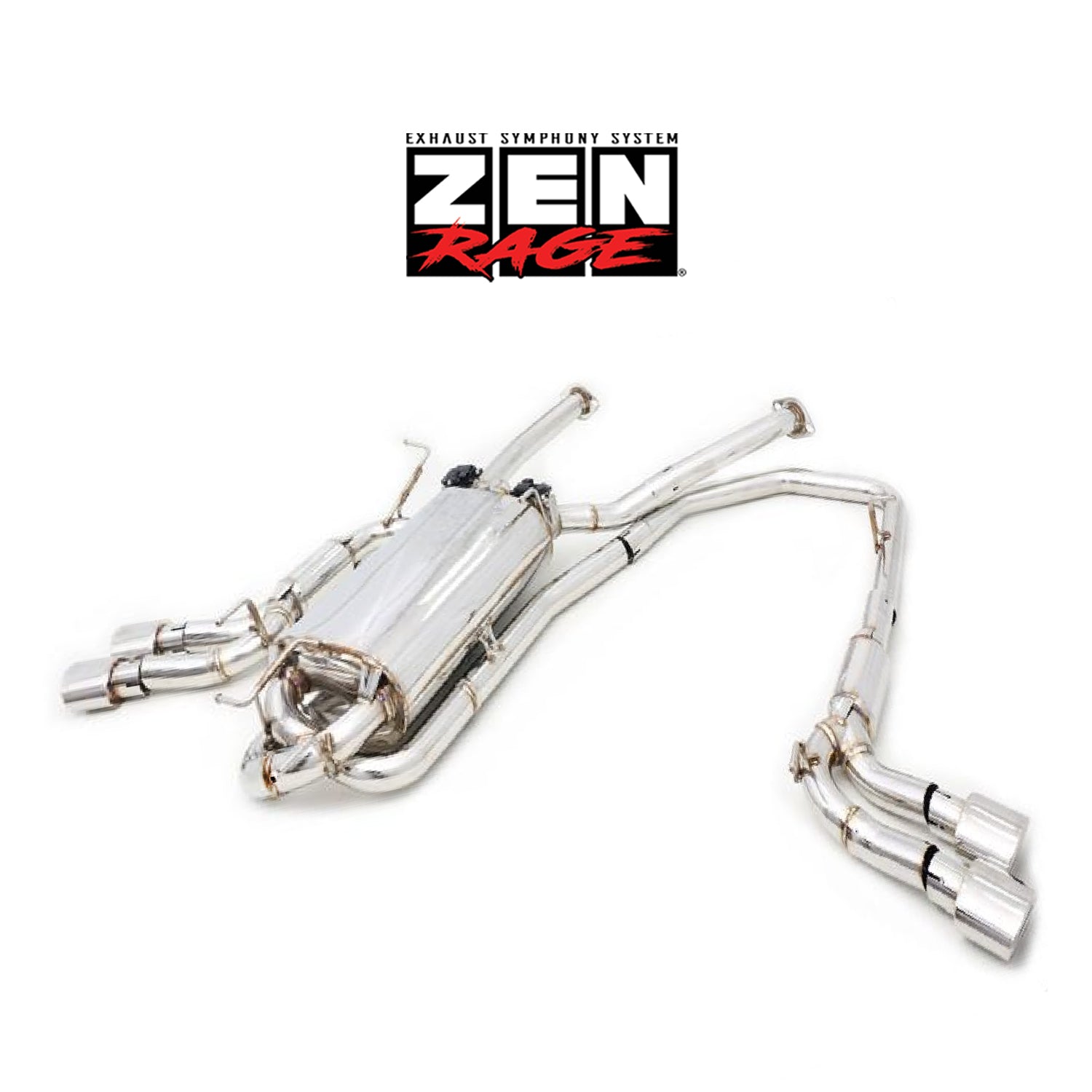 toyota land cruiser ZEN-Rage Custom luxury Valvetronic exhaust