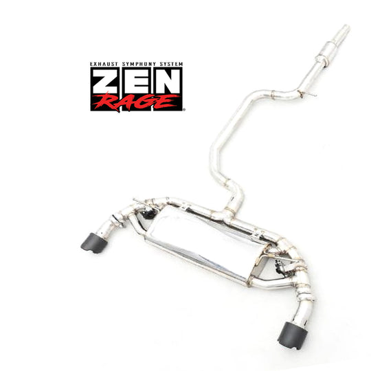 Zen-Rage Valvetronic Exhaust System for Volkswagen Golf MK8 2021,GPF 1.4T