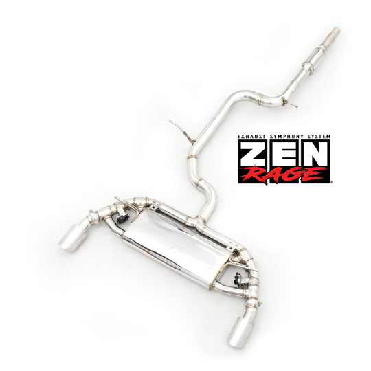 Zen-Rage Valvetronic Exhaust System for Volkswagen Golf  GTI  MK8 2021+ GPF 2.0T