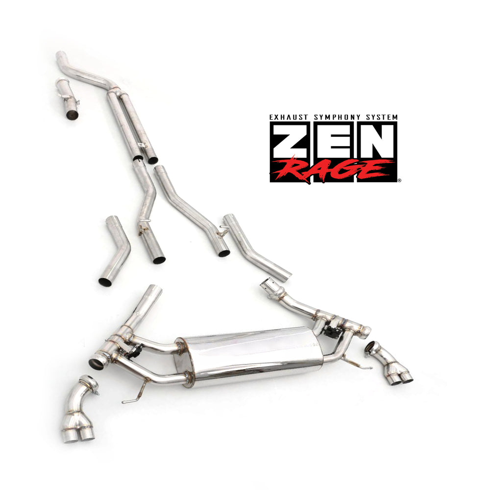 Zen-Rage Valvetronic Exhaust System for BMW X7 G07 2020-2023 3.0T