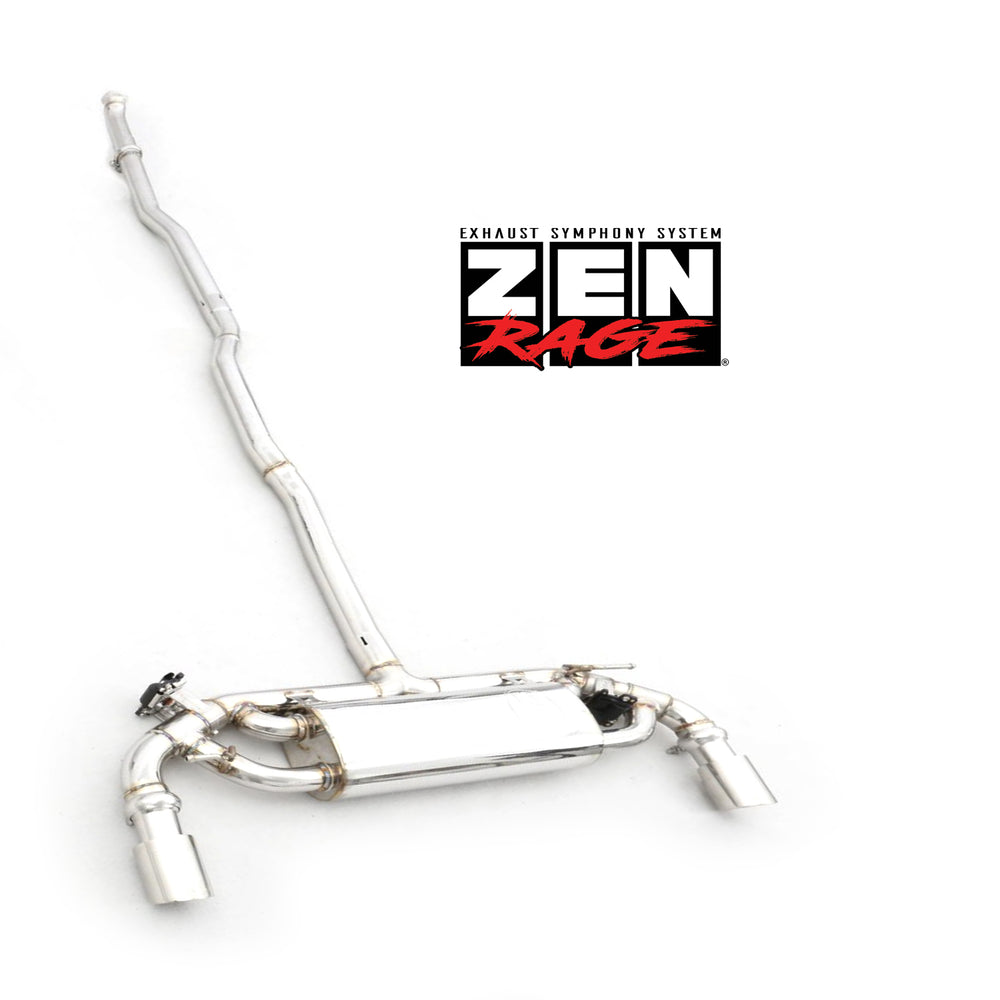 Zen-Rage Valvetronic Exhaust System for MINI CLUBMAN F54 CLUBMAN  2WD 2016-2017 1.5T COOPER