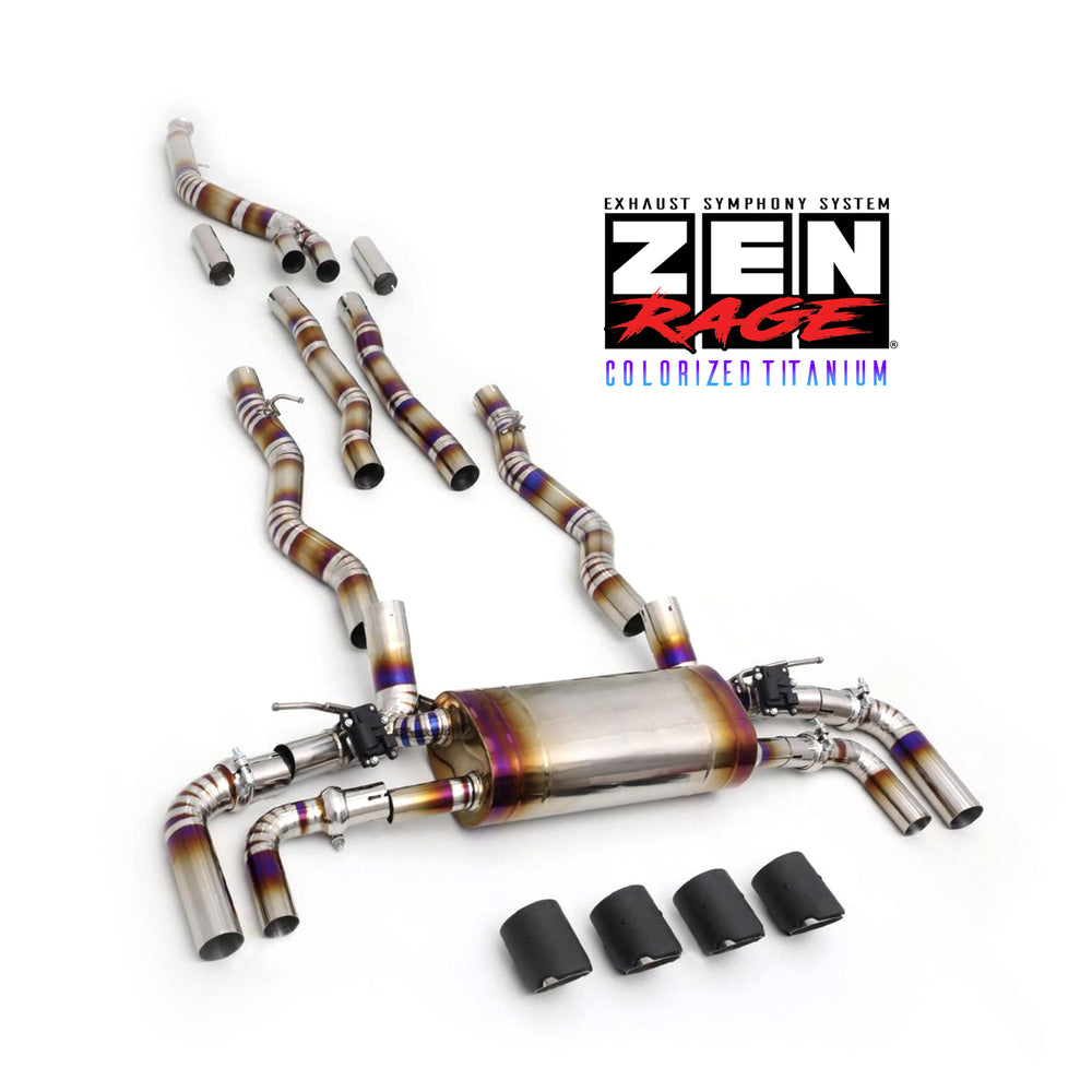 Zen-Rage Valvetronic Exhaust System for BMW 8 Series 840i 2019 3.0T 4doors