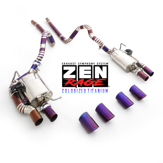 Zen-Rage Valvetronic Exhaust System for Ford Mustang 2012-2013 3.7