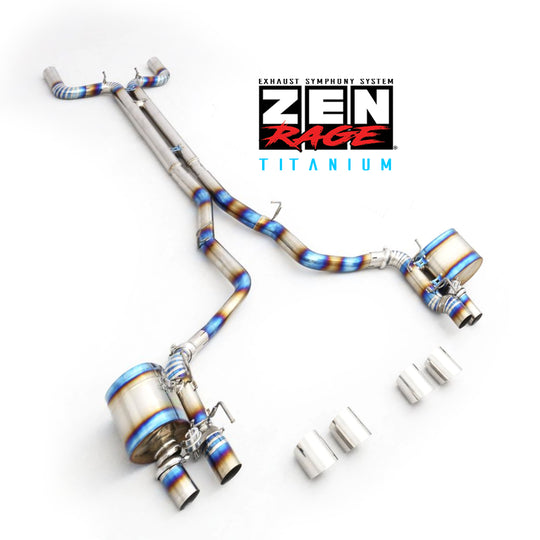 Zen-Rage Valvetronic Exhaust System for Maserati Quattroporte 2013-2015 3.0T (RWD/4WD)