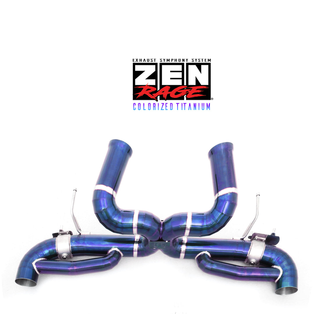 Zen-Rage Valvetronic Exhaust System for McLaren GT 2019 4.0T