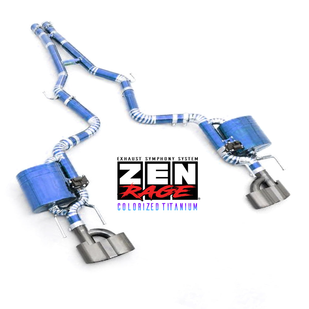 Zen-Rage Valvetronic Exhaust System for Mercedes Benz AMG (W221) S63 AMG 2008-2010 6.2 M156 V8