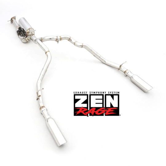 Zen-Rage Valvetronic Exhaust System for Dodge RAM 1500 2015-2021 5.7NA, 4x4