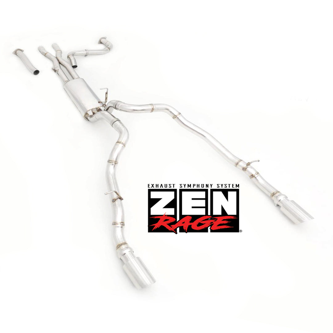Zen-Rage Valvetronic Exhaust System for Dodge RAM 1500 TRX 2022-2023 6.2L