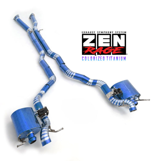 Zen-Rage Valvetronic Exhaust System for Bentley Continental 2014-2017 4.0T V8