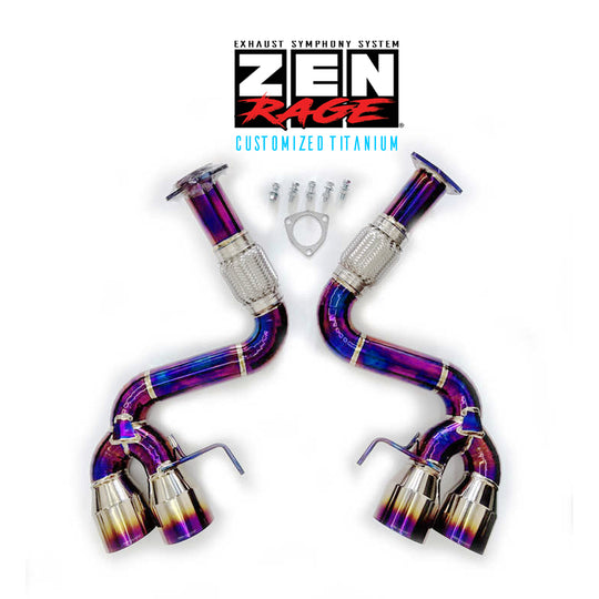 Zen-Rage Valvetronic Exhaust System for Chevrolet Corvette C8 STINGRAY 2020-2025