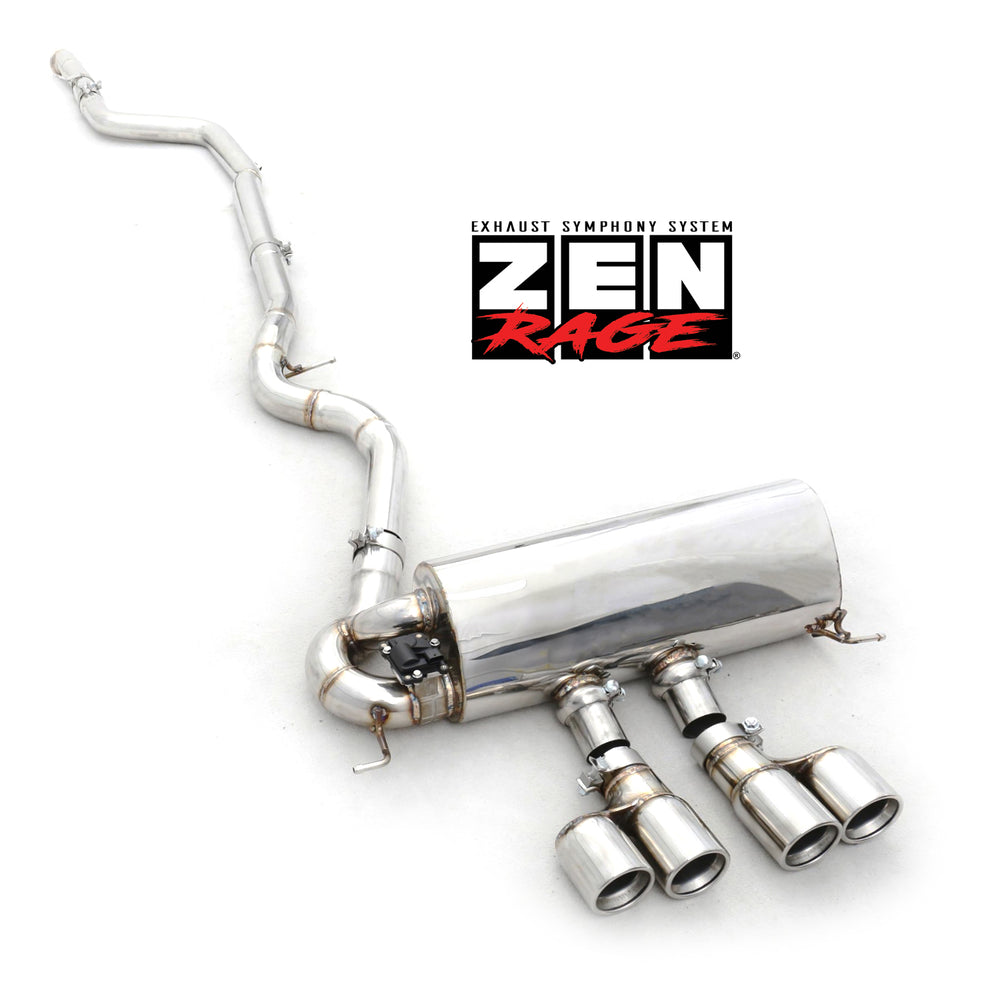 Zen-Rage Valvetronic Exhaust System for BMW 4 Series (G22/G23)  425i/430i 2021-2022 2.0T COUPLE