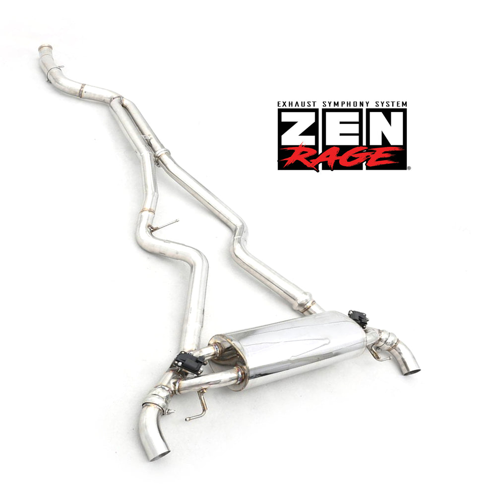 Zen-Rage Valvetronic Exhaust System for BMW 4 Series (G22/G23)  425i/430i 2021-2022 2.0T COUPLE