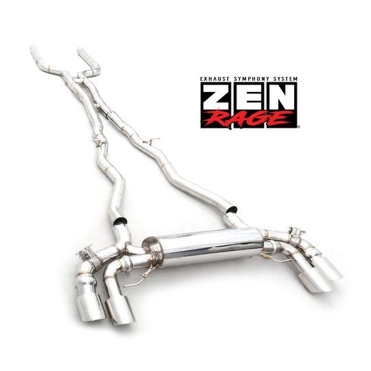 Zen-Rage Valvetronic Exhaust System for BMW M (F90) M5 "2018- 2021,GPF" 4.4T