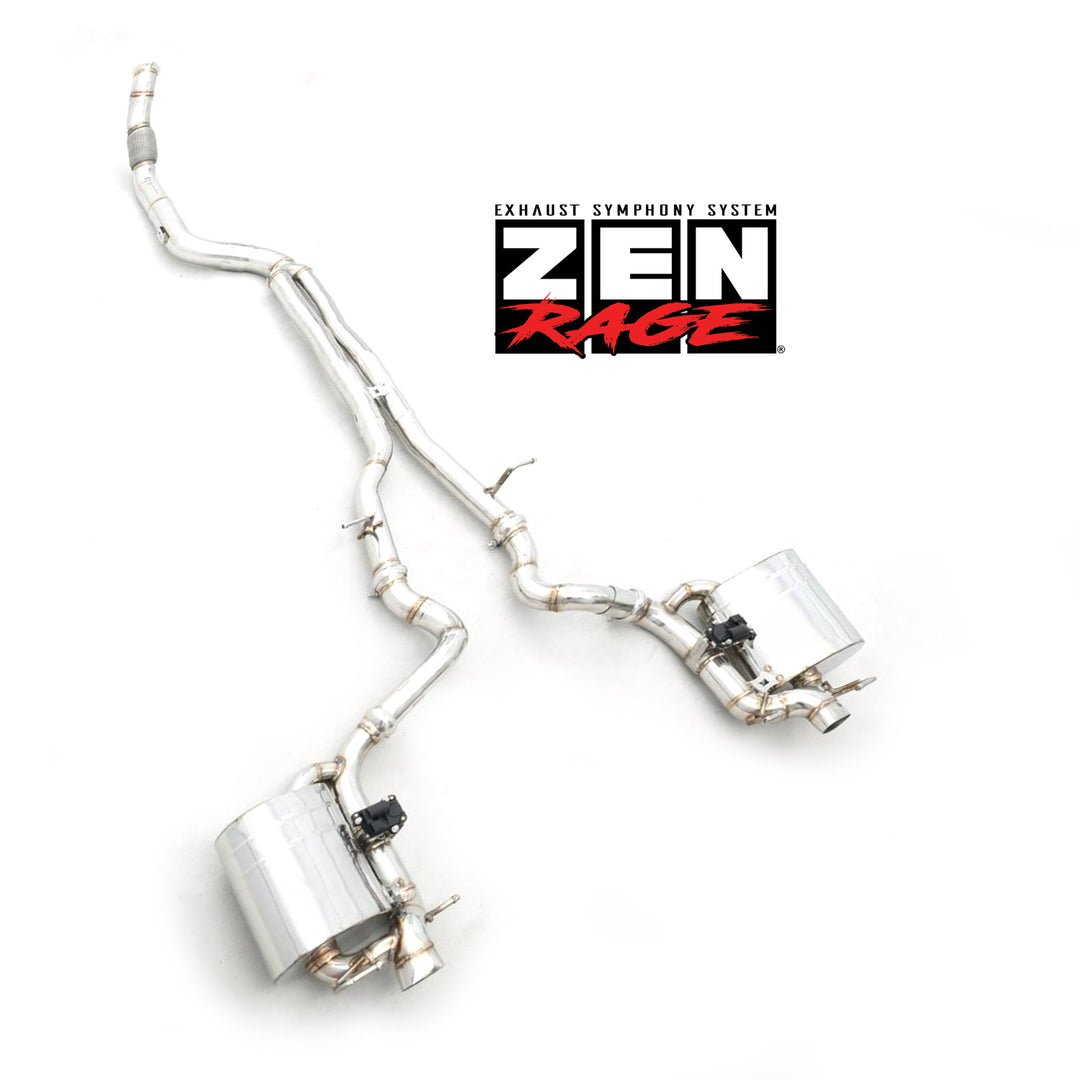 Zen-Rage Valvetronic Exhaust System for Mercedes Benz AMG E53 AMG  (W213) (C238) 2018-2022 3.0T Couple/Four doors, GPF