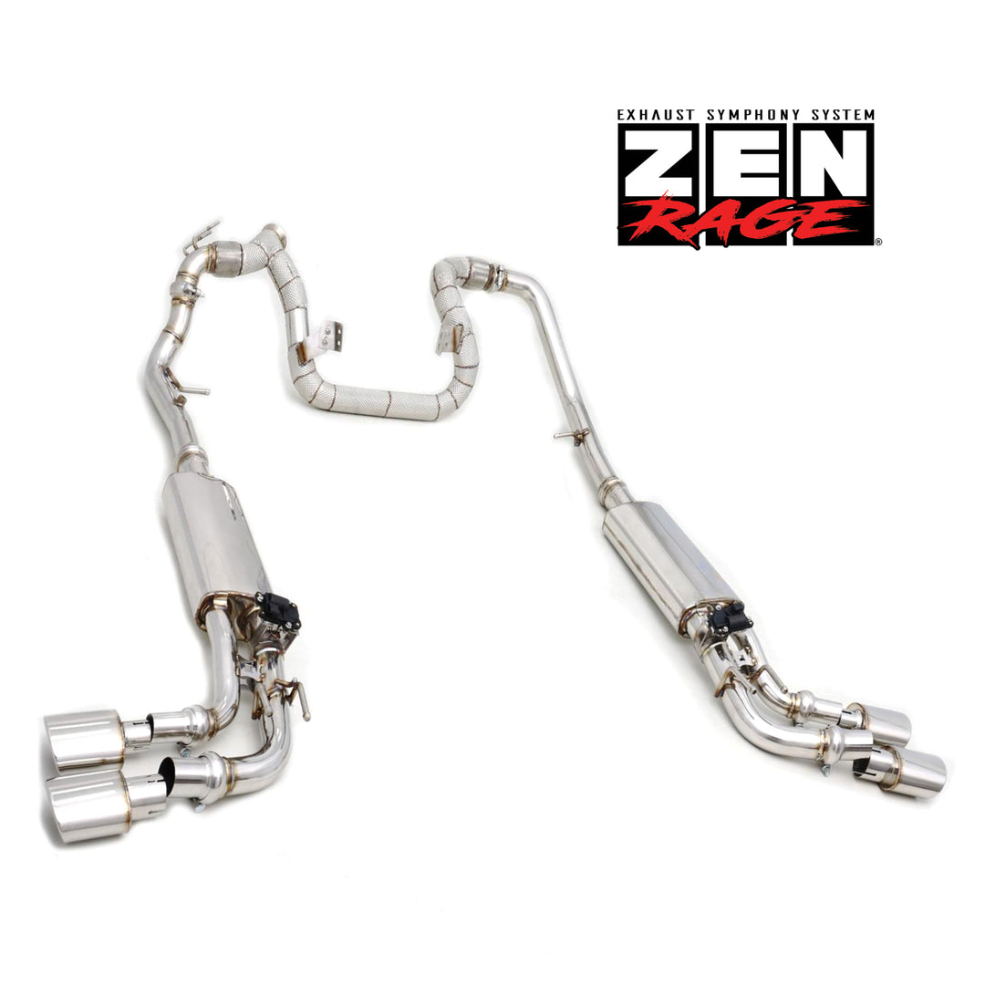 Zen-Rage Valvetronic Exhaust System for Mercedes Benz G CLASS ( W464)  G350D  diesel 2017-2018 3.0T