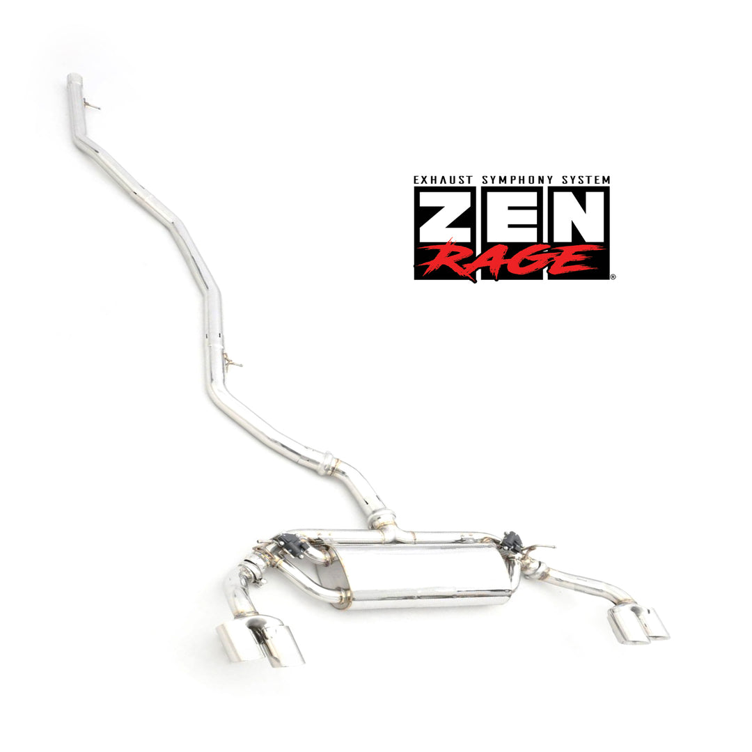 Zen-Rage Valvetronic Exhaust System for BMW X6 (E71) (E72) (F16) X6 2008-2017 3.0T(N54)