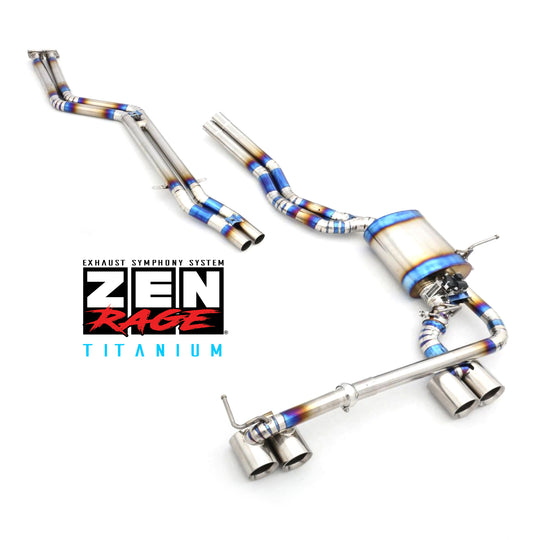 Zen-Rage Valvetronic Exhaust System for BMW (E46) 325 330 2003-2006 3