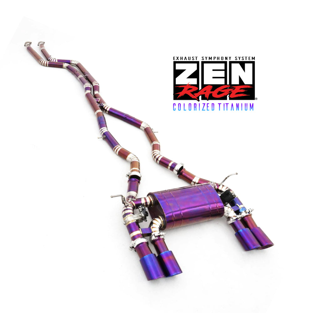 Zen-Rage Valvetronic Exhaust System for BMW (F80) M3 (F82) (F83) M4 2014- 3.0T
