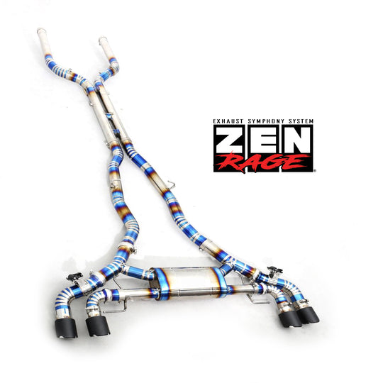 Zen-Rage Valvetronic Exhaust System for BMW X5M X6M 2015-present 4.4T