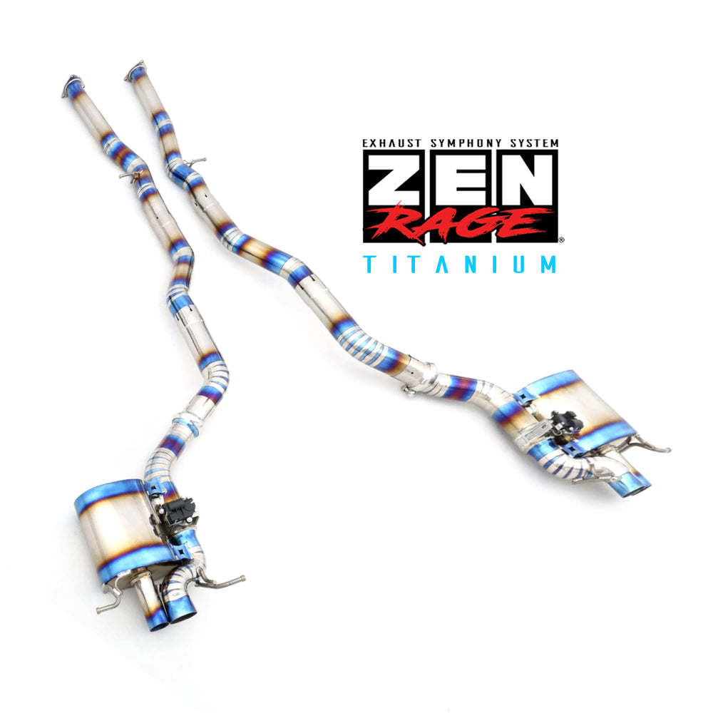 Zen-Rage Valvetronic Exhaust System for Bentley Continental GT 2020-2022 4.0T V8