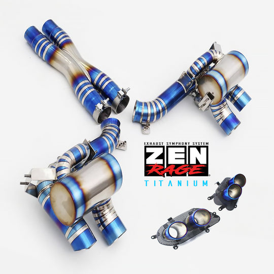 Zen-Rage Valvetronic Exhaust System for Ferrari 812 2017-2020 6.5L