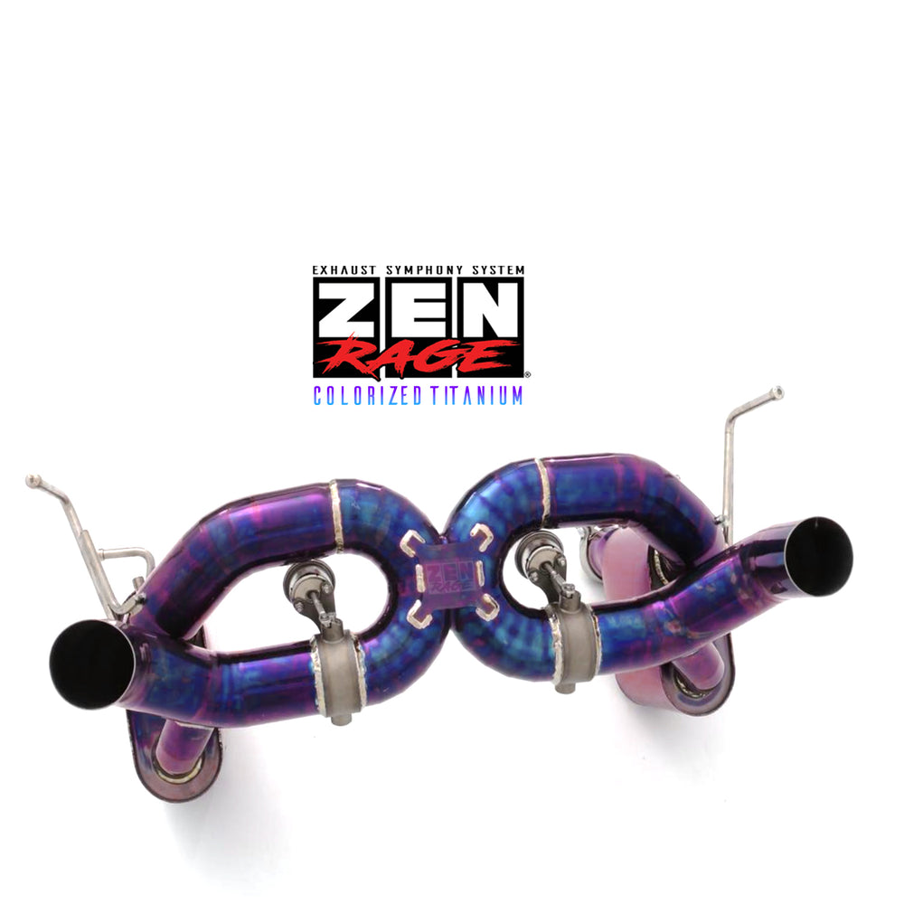 Zen-Rage Valvetronic Exhaust System for Ferrari F8 Tributo 2020 3.9T