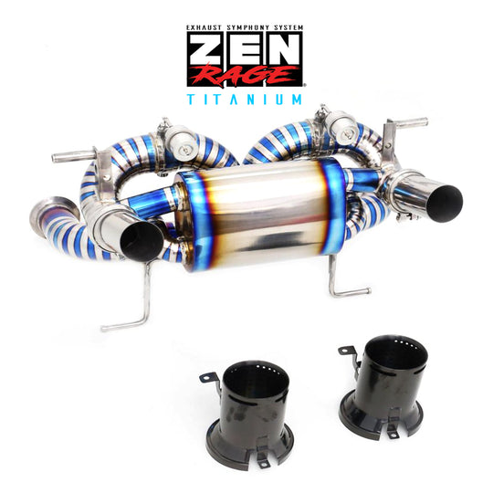 Zen-Rage Valvetronic Exhaust System for Lamborghini Aventador S Roadster LP740-4 2017-2018  6.5L V12