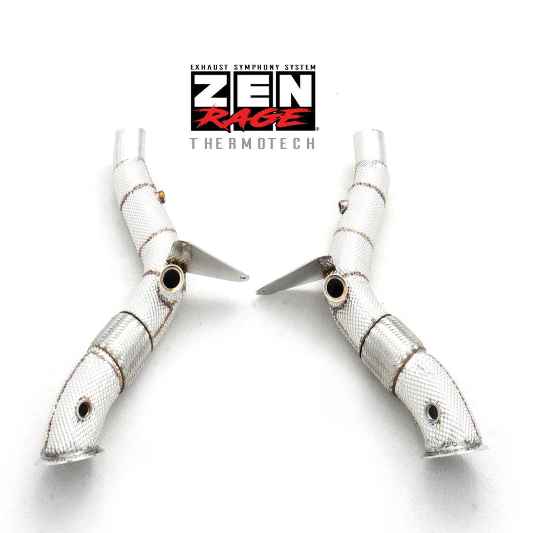 Zen-Rage Valvetronic Exhaust System for Ferrari F8 Tributo 2020 3.9T