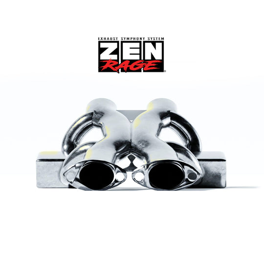 Zen-Rage Custom Valvetronic exhaust Titanium or Stainless for Lamborghini Temerario