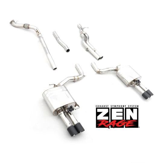 Zen-Rage Valvetronic Exhaust System for Audi A6 C8 2019 2.0T